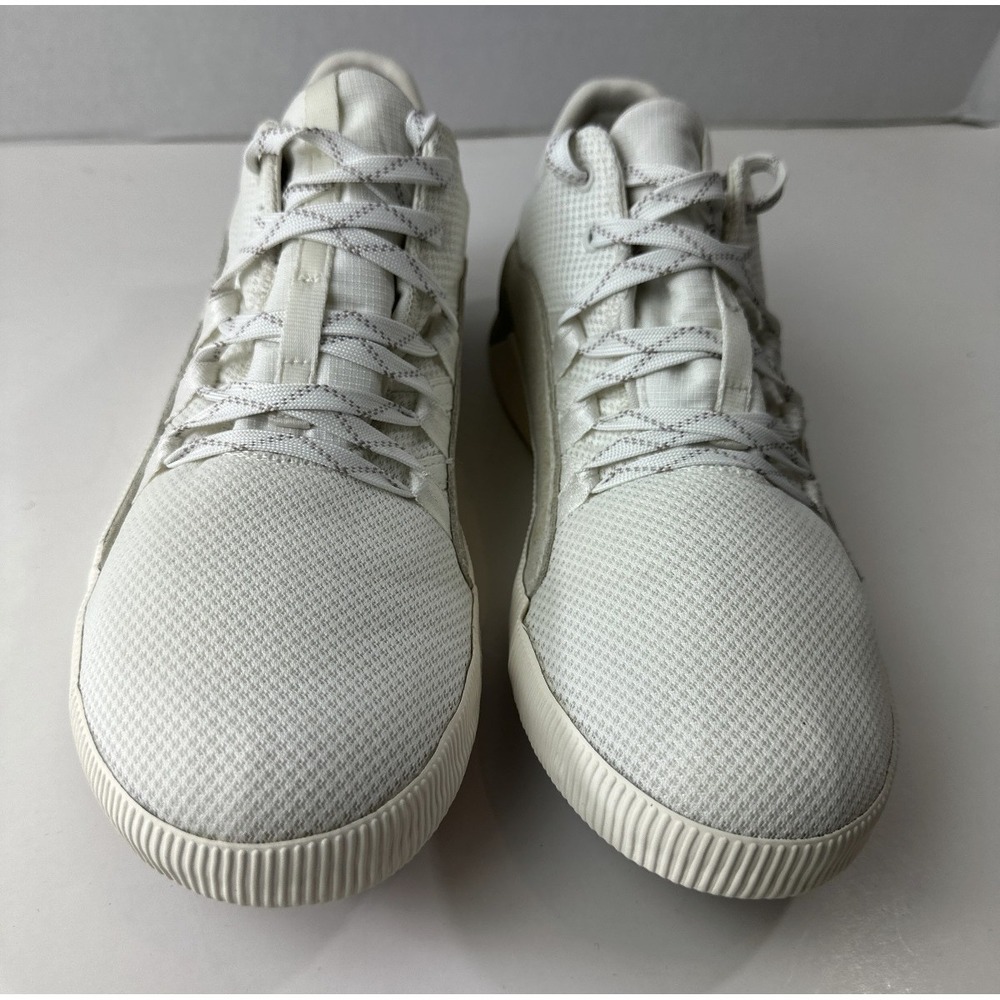 Sorel Women's Out 'N About Lace up Shoes Low Sneakers Ivory Off White Size 10 - Picture 3 of 15